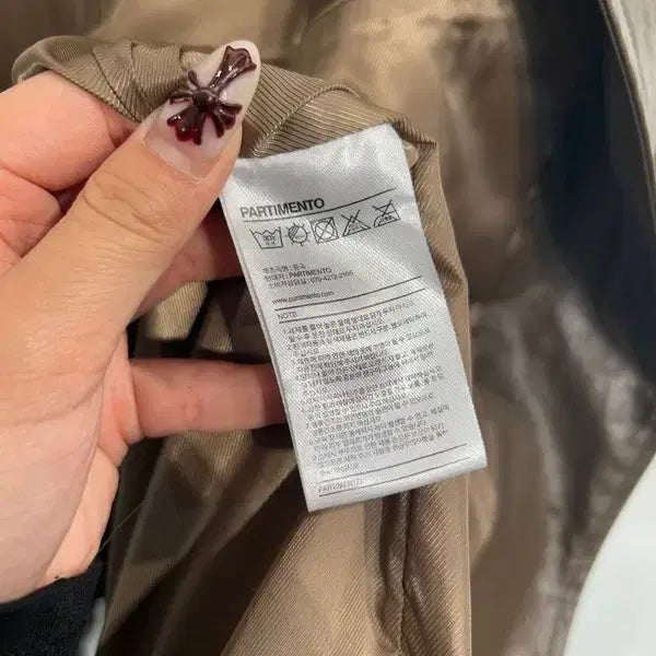 [SOLD OUT] 프리 파르티멘토 빈티지 레더 카 코트 가죽 블레이저 브라운