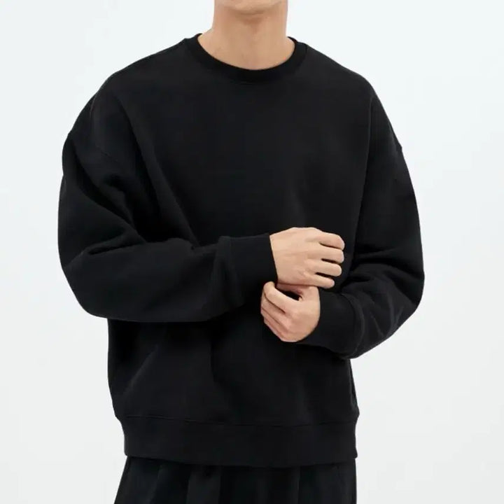 [BUNJANG] SoVMENT 950G Black Oversized XL Sweatshirt / 소버먼트 950G 블랙 맨투맨 오버핏 XL 판매합니다