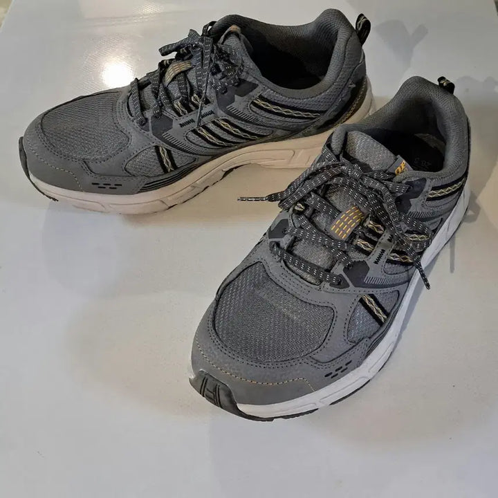 [BUNJANG] Dunlop Refined Gray Wide Width Sneakers / 던롭 리파인드 운동화 265mm 6e 그레이 발볼넓은