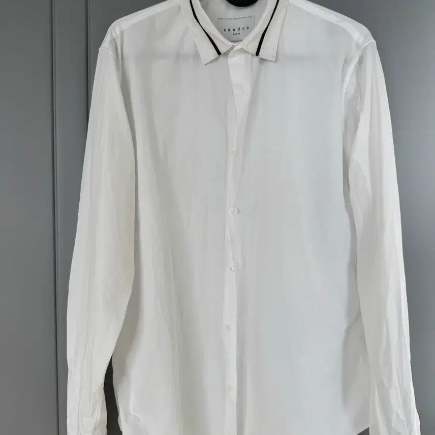 [BUNJANG] Sandro White Dress Shirt / 산드로 sandro 화이트 95-100 드레스 셔츠