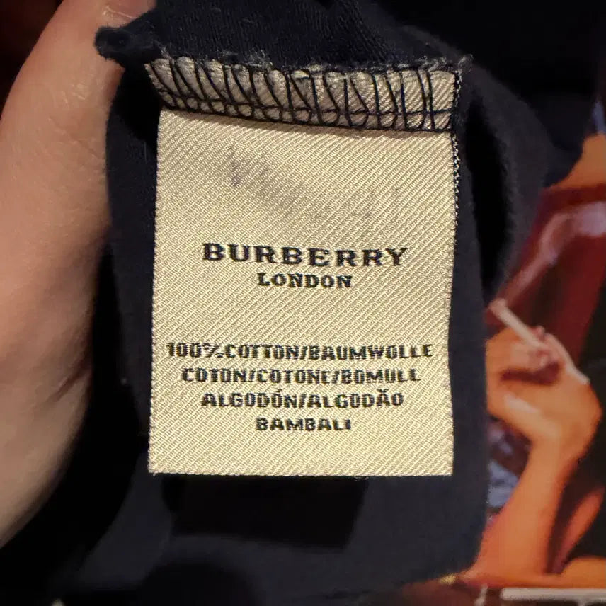 [BUNJANG] Burberry Polo Short Sleeve T-shirt / 버버리 카라 반팔티