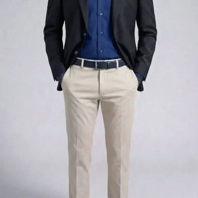 [BUNJANG] Givenchy Wool Notched Lapel Blazer Jacket / 지방시 / 울 노치드라펠 블레이져 자켓 솔리드 블랙 / 41R[105]
