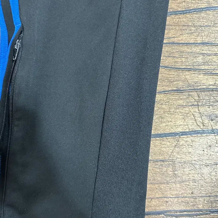 [BUNJANG] Adidas Three-Stripe Training Jogger Pants Black/Blue L / 아디다스 삼선 트레이닝 조거바지 블랙/블루 L