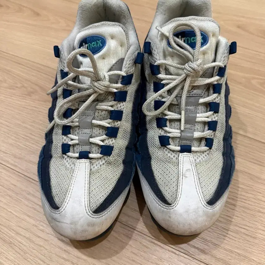 [BUNJANG] Nike Air VaporMax 95 Sneakers / 나이키 베이퍼맥스95 흰파남