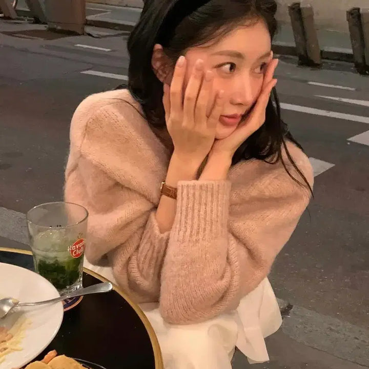 [BUNJANG] Lilykots Glow Cardigan and Tube Top Set / 릴리코츠 글로우 가디건 + 튜브탑 세트