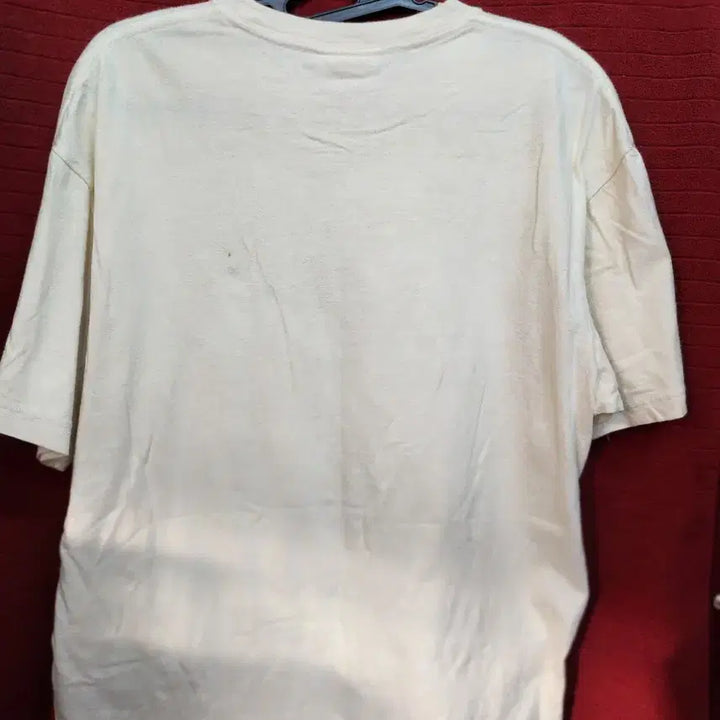 [BUNJANG] Lee Logo Short Sleeve T-shirt (Ivory) / [95]Lee 리 로고 반팔 티셔츠 아이보리