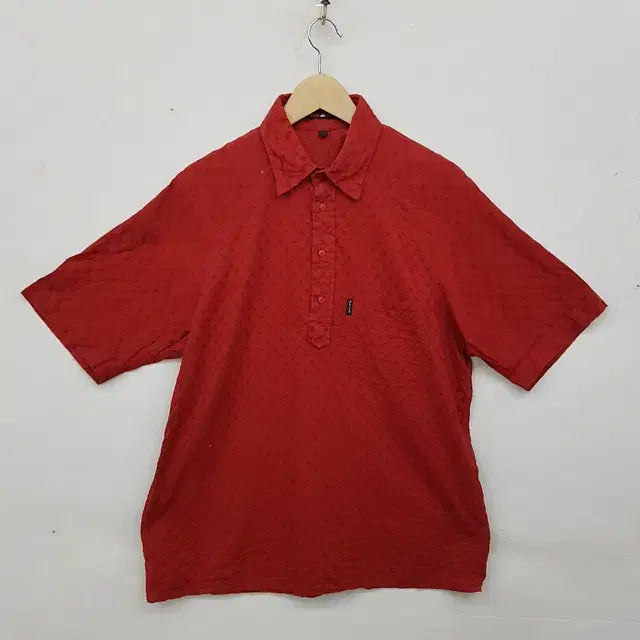 [BUNJANG] Paul Smith Red Ear Red Shirt / 폴스미스 RED EAR 셔츠 남성용 레드