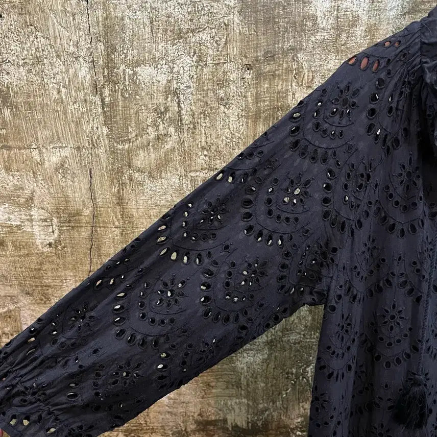 [BUNJANG] Beams Punching Texture Long Dress / 빔즈 beams 펀칭 텍스처 롱 원피스
