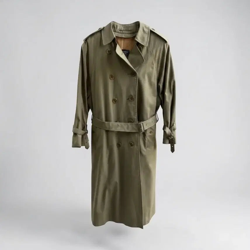 [BUNJANG] Burberry Belted One-Panel Trench Coat Jacket / UK14/ 버버리 벨티드 원패널 트렌치코트 자켓