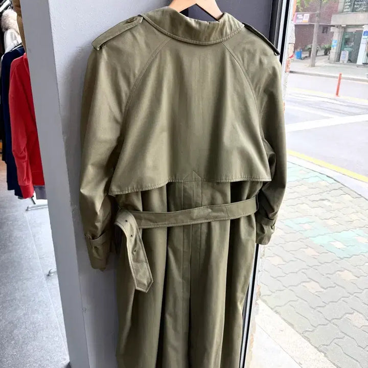 [BUNJANG] Burberry Belted One-Panel Trench Coat Jacket / UK14/ 버버리 벨티드 원패널 트렌치코트 자켓