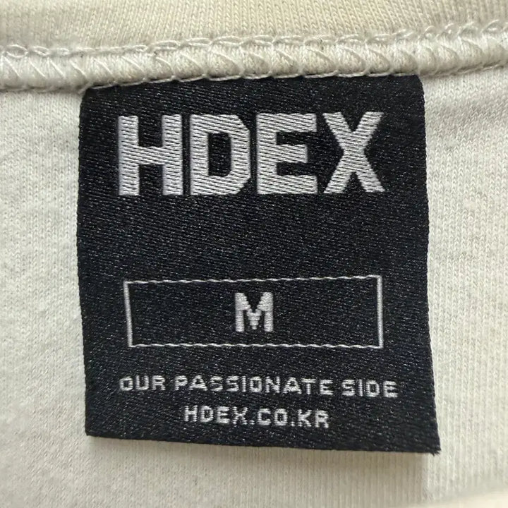 [BUNJANG] HDEX Round Short Sleeve T-shirt / HDEX 에이치덱스 라운드 반팔 M