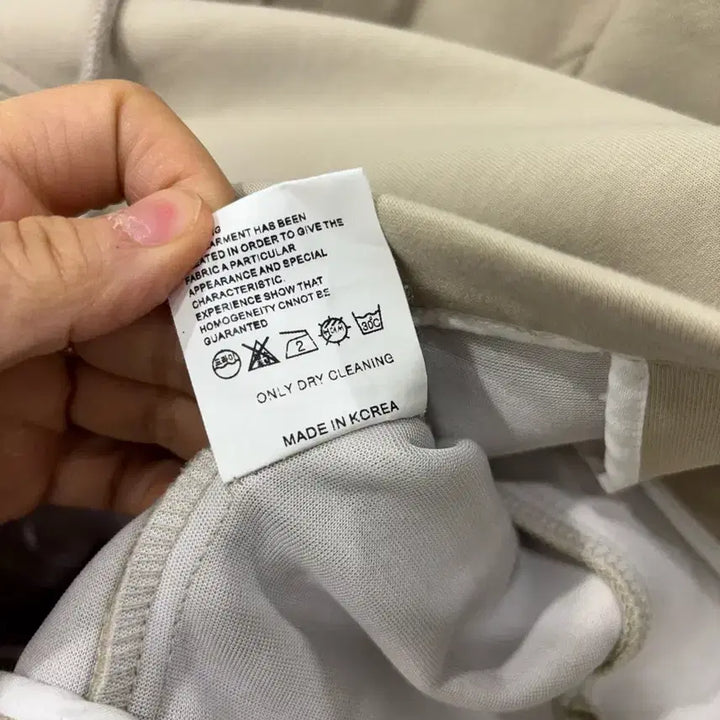 [BUNJANG] Bron Beige Cropped Hooded Zip-Up Jacket / 브론 후드 집업