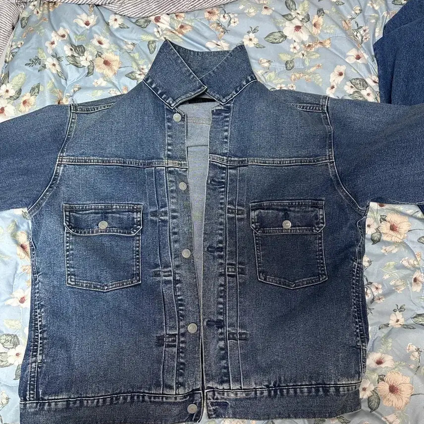 [BUNJANG] Uniqlo Denim Jacket XL / 유니클로 데님 자켓 XL
