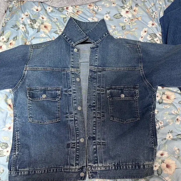 [BUNJANG] Uniqlo Denim Jacket XL / 유니클로 데님 자켓 XL