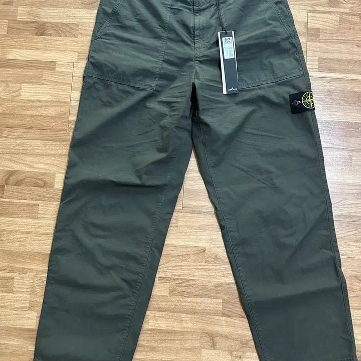 [BUNJANG] Stone Island 25FW Canvas Weave Fatigue Pants / 스톤아일랜드 25fw 켄버스 위브 퍼티그 팬츠