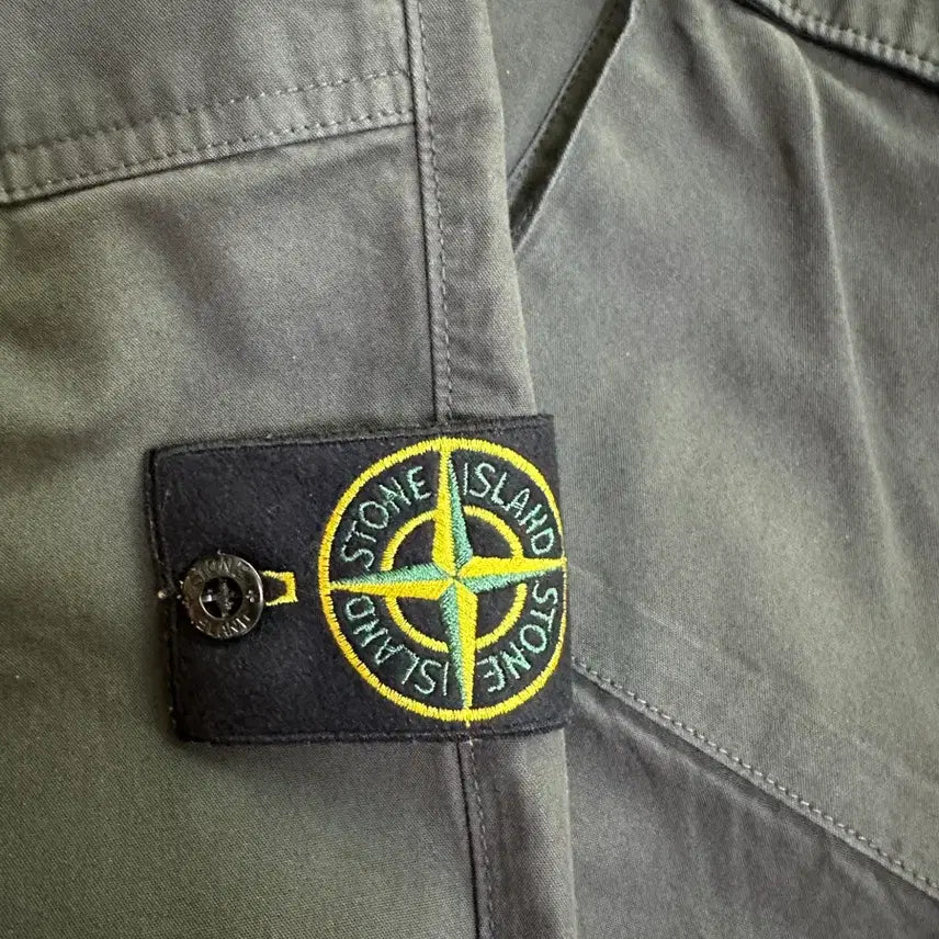 [BUNJANG] Stone Island 25FW Canvas Weave Fatigue Pants / 스톤아일랜드 25fw 켄버스 위브 퍼티그 팬츠