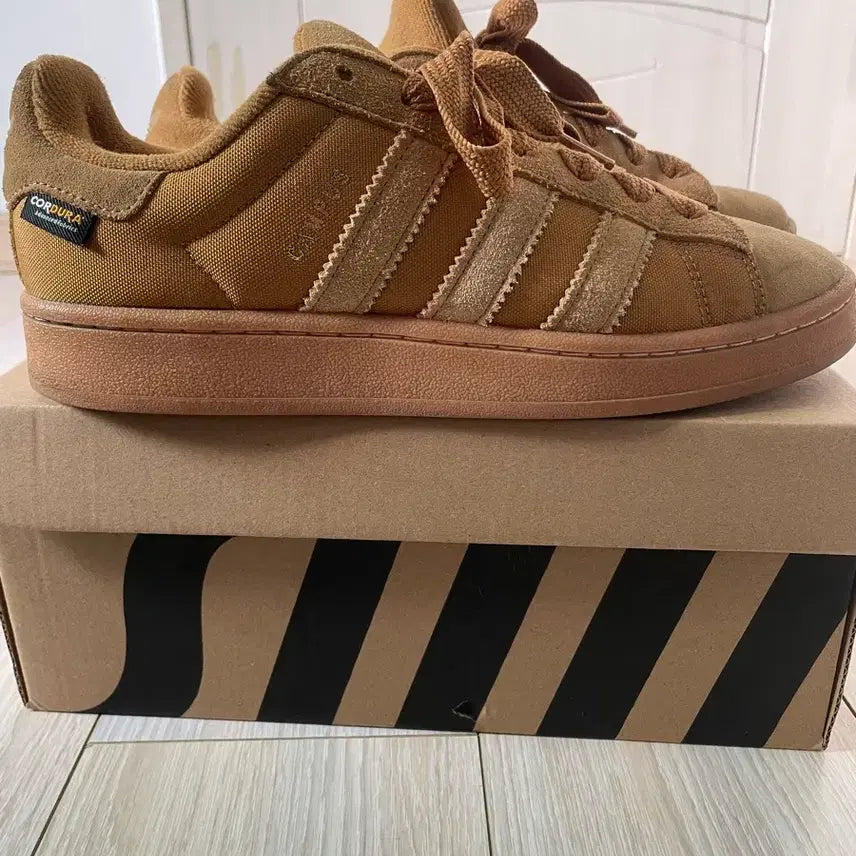 [BUNJANG] Adidas Campus Brown Shoes / 아디다스 캠퍼스 브라운