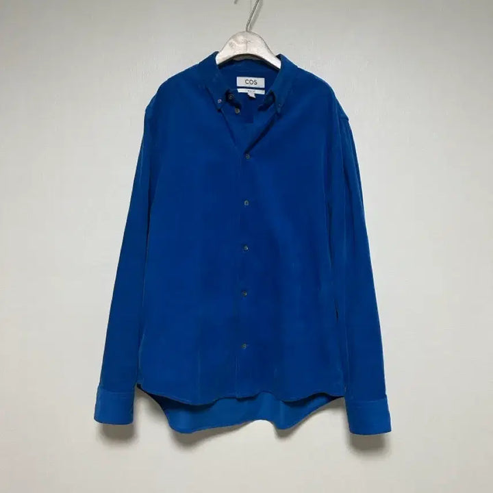 [BUNJANG] COS Regular Fit Corduroy Shirt XL Cobalt Blue / 코스 블루 레귤러핏 코듀로이 셔츠 XL