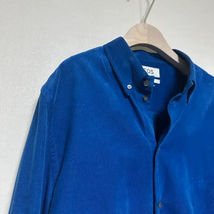 [BUNJANG] COS Regular Fit Corduroy Shirt XL Cobalt Blue / 코스 블루 레귤러핏 코듀로이 셔츠 XL