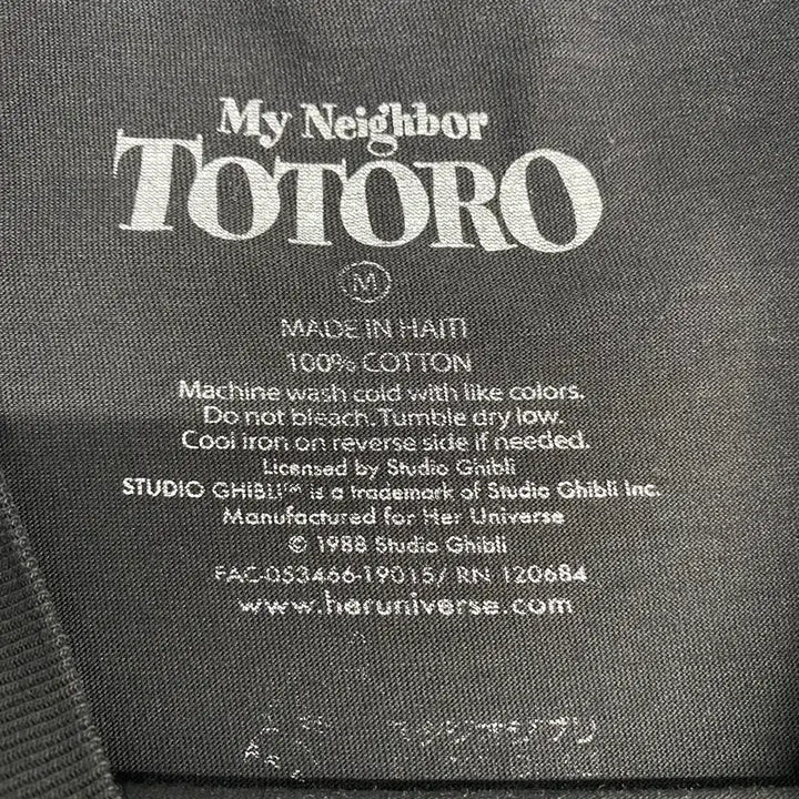 [BUNJANG] Ghibli Totoro Official Animation T-shirt / 지브리 토토로 오피셜 애니메이션 티셔츠 애니티