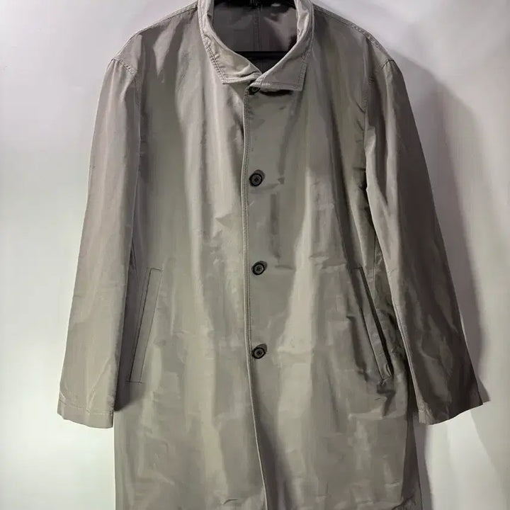 [BUNJANG] SOLID HOMME Semi-Overfit Trench Coat Ivory / [48] SOLID HOMME 솔리드옴므 세미 오버핏 트렌치코트 아이보리