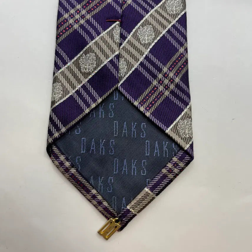 [BUNJANG] Daks Patterned Necktie / 닥스 패턴 넥타이
