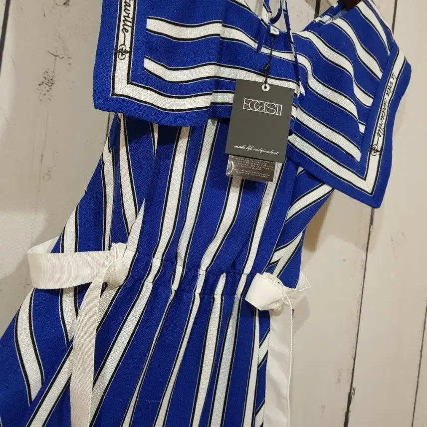 [BUNJANG] Egoist Stripe Dress / 새상품) 에고이스트 EGOIST 스트라이프 원피스