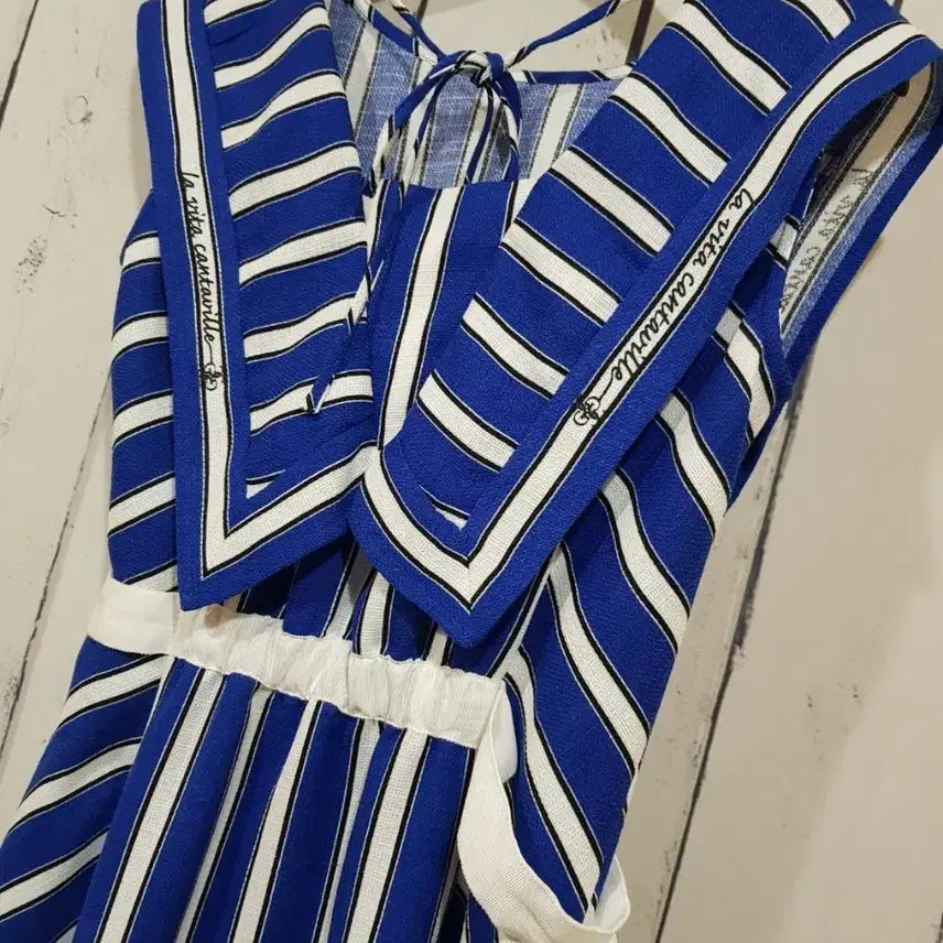 [BUNJANG] Egoist Stripe Dress / 새상품) 에고이스트 EGOIST 스트라이프 원피스