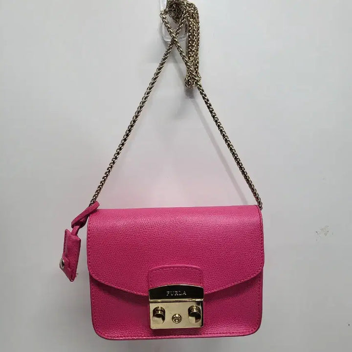 [SOLD OUT] 훌라핑크체인크로스미니백(무료배송)