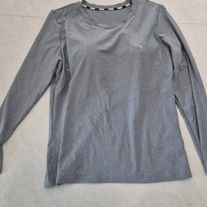 [BUNJANG] Puma Built-in Bra Long Sleeve T-shirt / 퓨마 캡내장 티