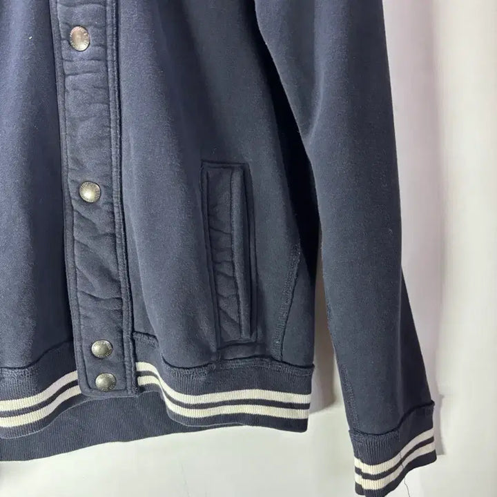[BUNJANG] Abercrombie &amp; Fitch Navy Snap Button Hoodie Jacket / (M) 아베크롬비 후드 집업 3.9