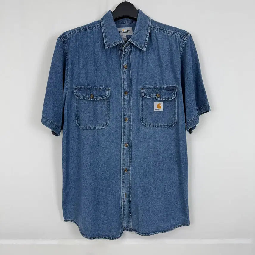 [BUNJANG] Carhartt Work Denim Shirt / b306) 칼하트 워크 청셔츠