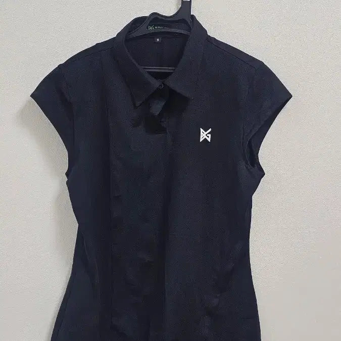 [BUNJANG] BERMUDA GRASS Basic Cap Sleeve PK T-shirt - Black / 버뮤다그래스 /  베이직 캡슬리브 PK 티셔츠 블랙