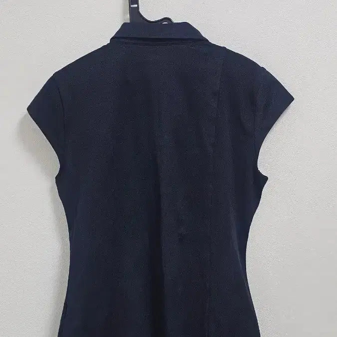 [BUNJANG] BERMUDA GRASS Basic Cap Sleeve PK T-shirt - Black / 버뮤다그래스 /  베이직 캡슬리브 PK 티셔츠 블랙