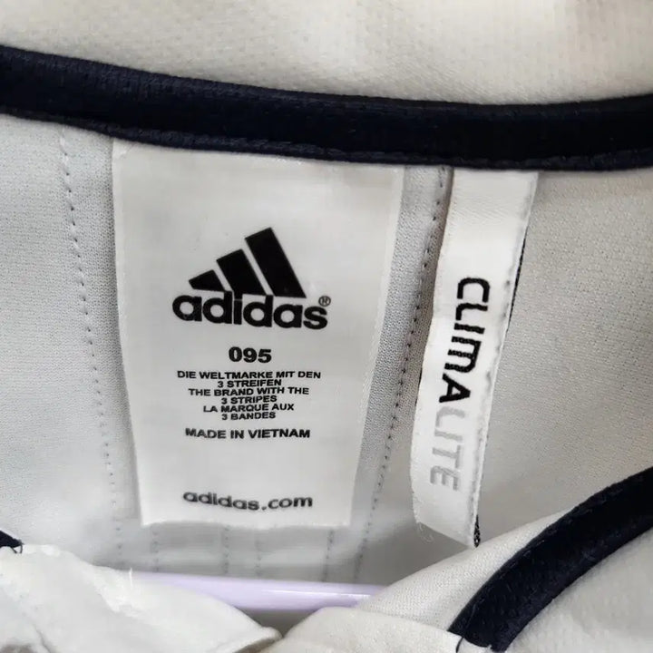 [BUNJANG] Adidas Logo Functional Short Sleeve Polo Shirt (M) / 아디다스 로고 기능성 반팔카라 95(M) 남여공용