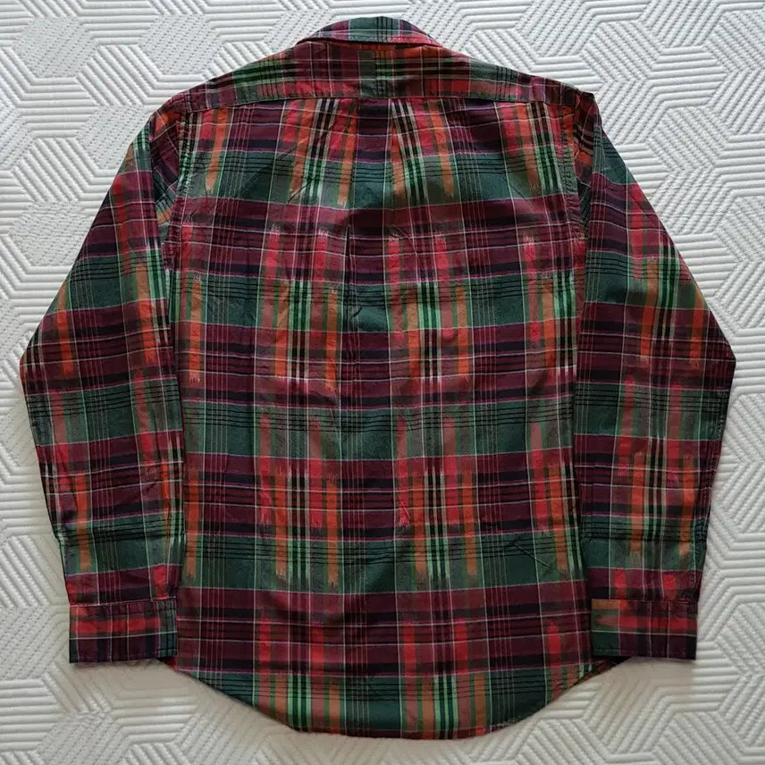 [BUNJANG] Polo Classic Fit Madras Shirt / [M] 폴로 클래식핏 마드라스 셔츠 팝니다.