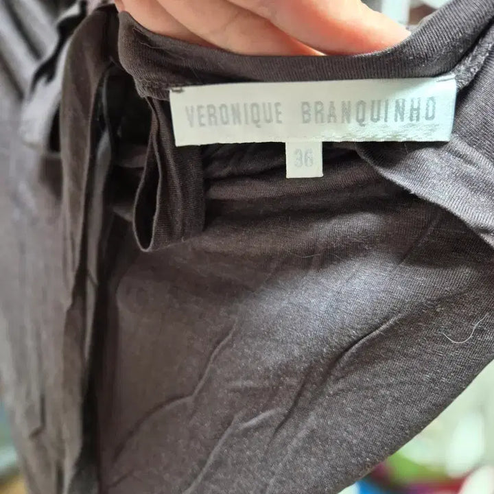 [BUNJANG] Veronique Bran Quinoa Tie Back Blouse / veronique bran quinoa 티