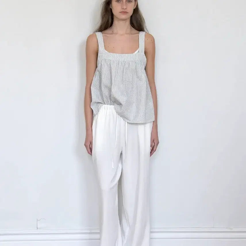 [BUNJANG] Arto Linen String Pants / 아르토 린넨 스트링팬츠