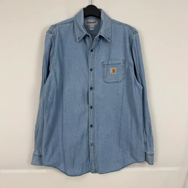 [BUNJANG] Carhartt Work Denim Shirt / b307) 칼하트 워크 청셔츠