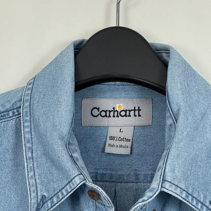 [BUNJANG] Carhartt Work Denim Shirt / b307) 칼하트 워크 청셔츠