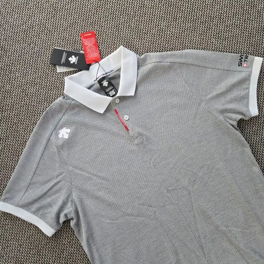 [BUNJANG] Descente Performance Sport Pique Polo Shirt / (새상품) 데상트 퍼포먼스