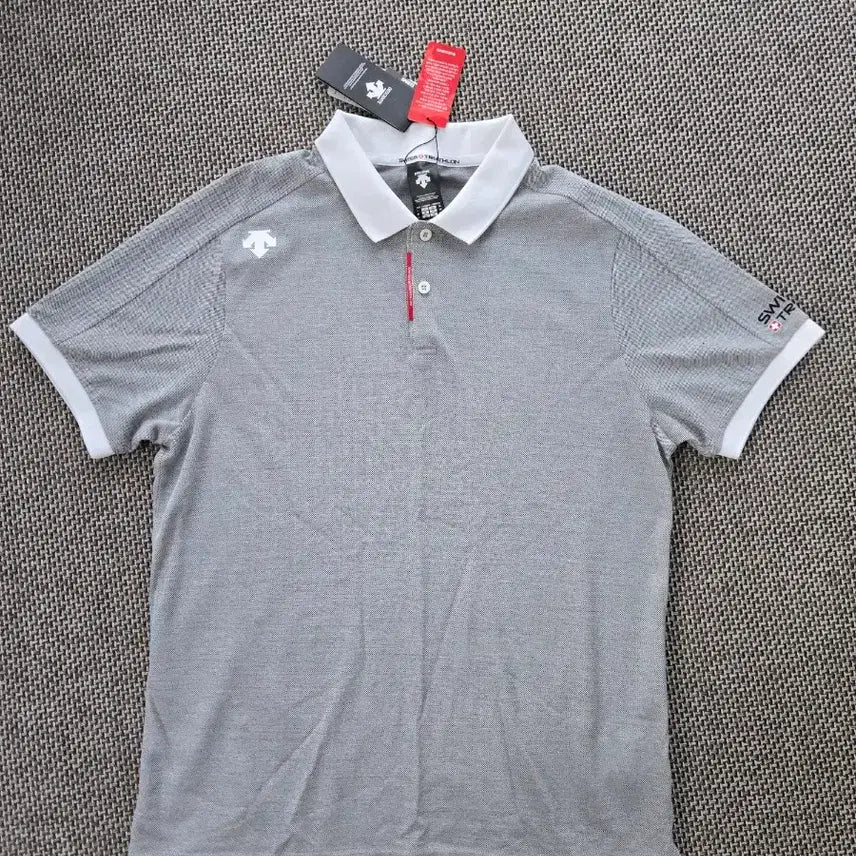 [BUNJANG] Descente Performance Sport Pique Polo Shirt / (새상품) 데상트 퍼포먼스