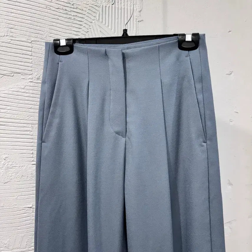 [BUNJANG] River Pleated Slim Straight Pants / 리버 핀턱주름 슬림일자핏 팬츠