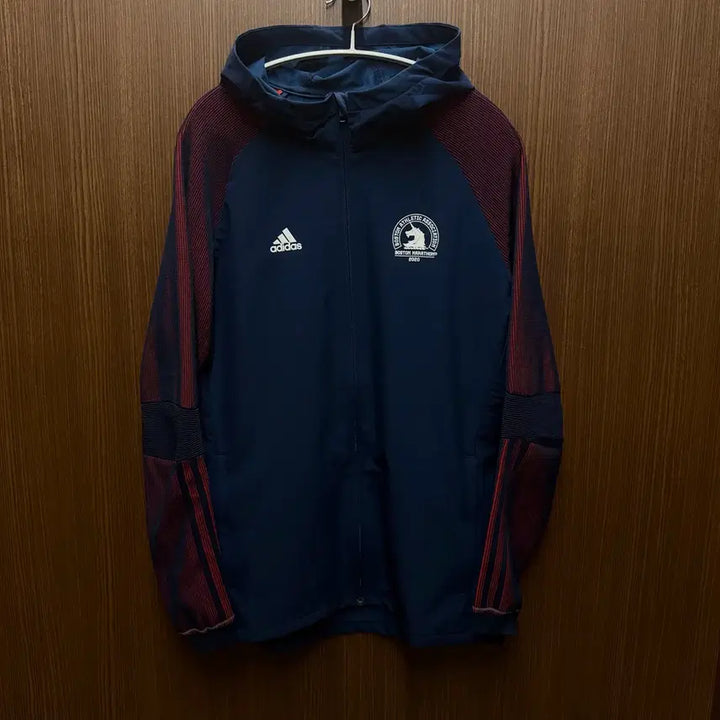 [BUNJANG] Adidas Boston Marathon Training Hoodie Zip-up / 아디다스 2020 보스턴마라톤 트레이닝 후드집업 M