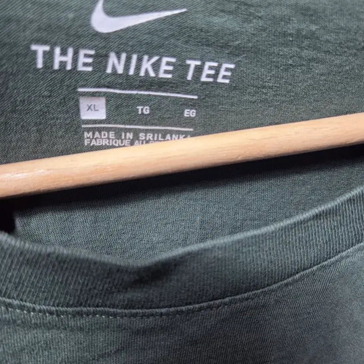 [BUNJANG] Nike Big Logo Green T-Shirt / 나이키 빅로고 반팔 티셔츠 그린