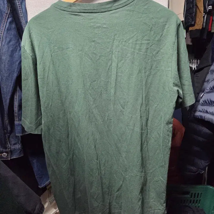 [BUNJANG] Nike Big Logo Green T-Shirt / 나이키 빅로고 반팔 티셔츠 그린