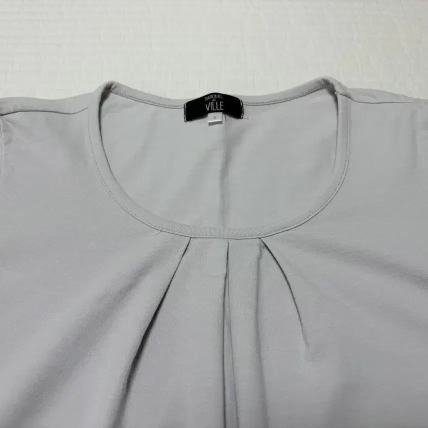 [BUNJANG] Vintage Gray Shirred Spring Inner Top / [일본 빈티지] 그레이 셔링 봄 이너
