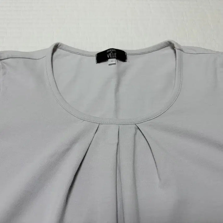 [BUNJANG] Vintage Gray Shirred Spring Inner Top / [일본 빈티지] 그레이 셔링 봄 이너