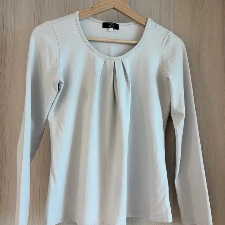 [BUNJANG] Vintage Gray Shirred Spring Inner Top / [일본 빈티지] 그레이 셔링 봄 이너