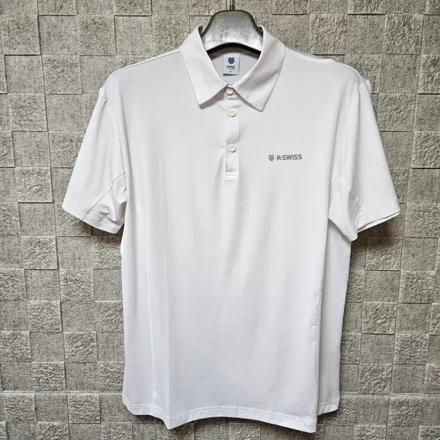 [SOLD OUT] K-SWISS 케이스위스 화이트 반팔 폴로티